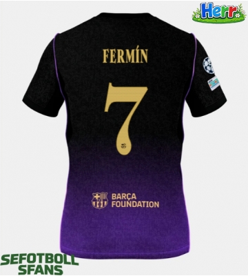 Barcelona Fermin Lopez #7 Bortatröja 2026-27 Kortärmad